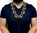 10k yellow gold xxl gucci puff chain 30 inches 45mm