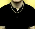14k yellow gold italian super xl box chain 24-30 inch 6.8mm