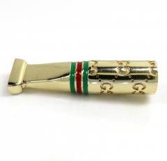 10k yellow gold gucci blunt tip