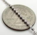 14k gold moon cut bead chain 18-30 inch 2mm
