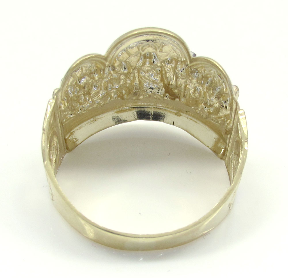 Mens 10k yellow gold 