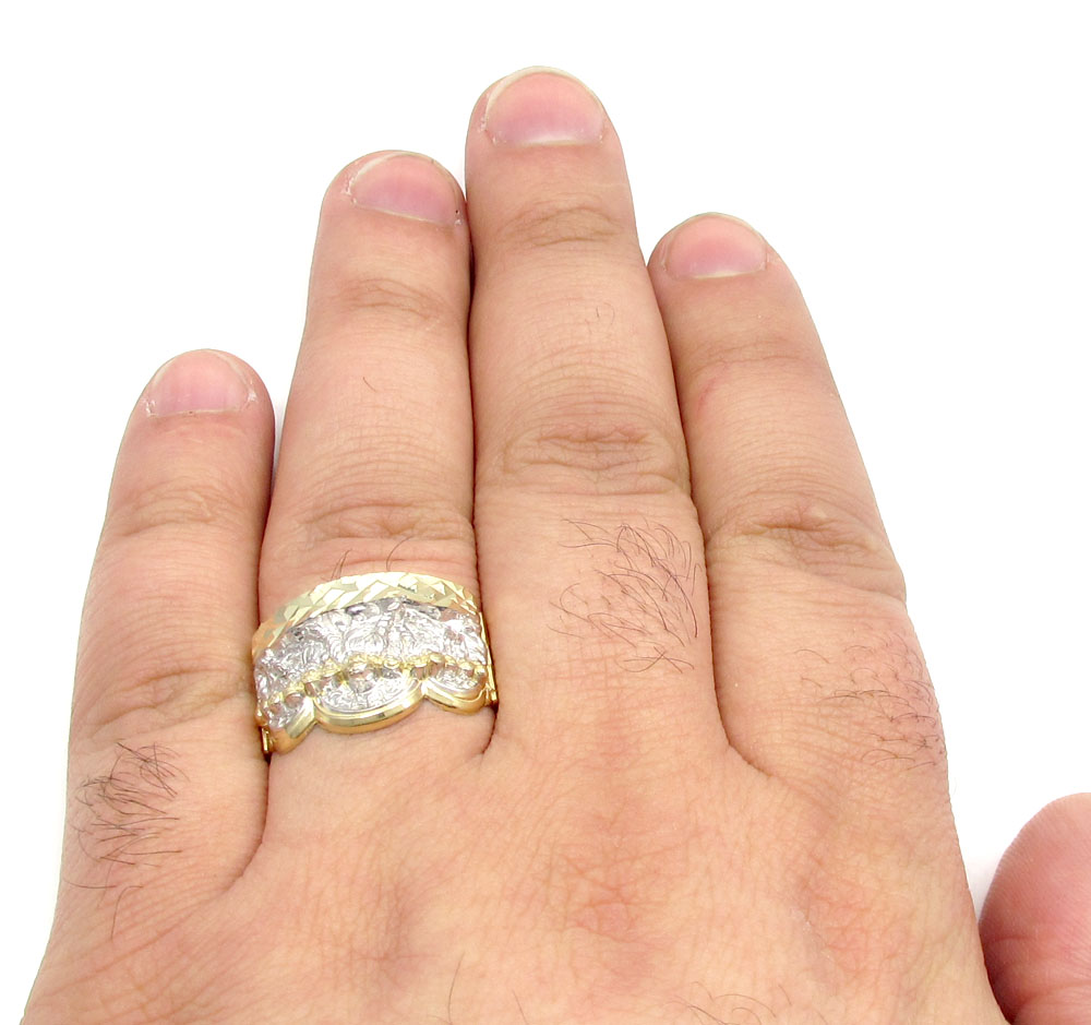 Mens 10k yellow gold 