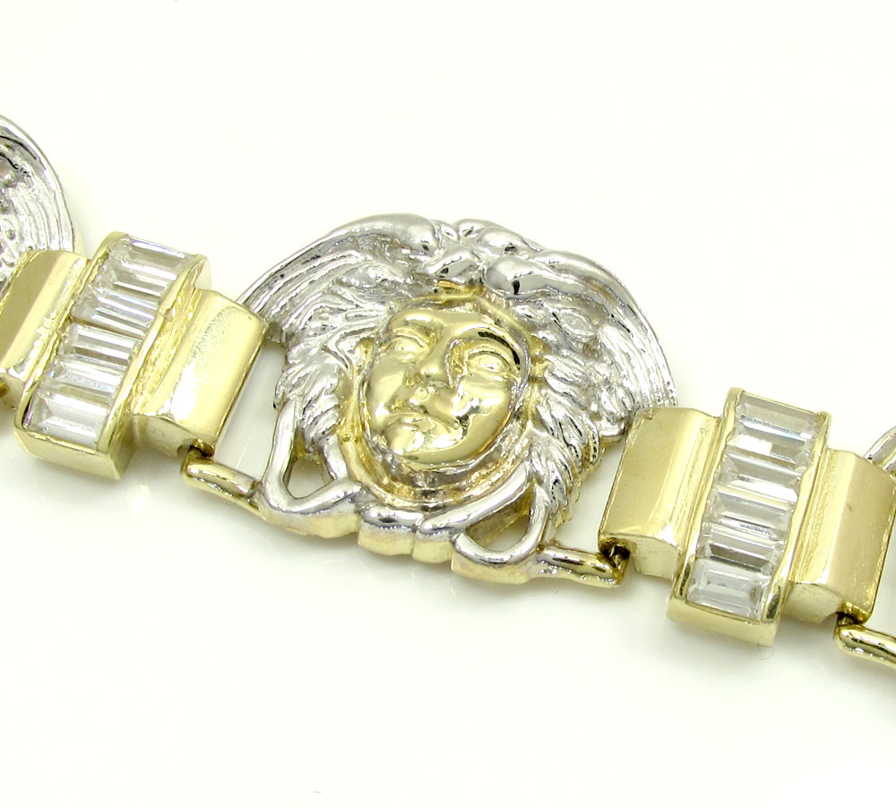 medusa enamel logo bracelet