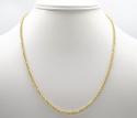 10k yellow gold hollow rolo chain 18-22 inch 2.5mm