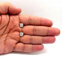 10k gold 5 row diamond earrings 0.16ct 