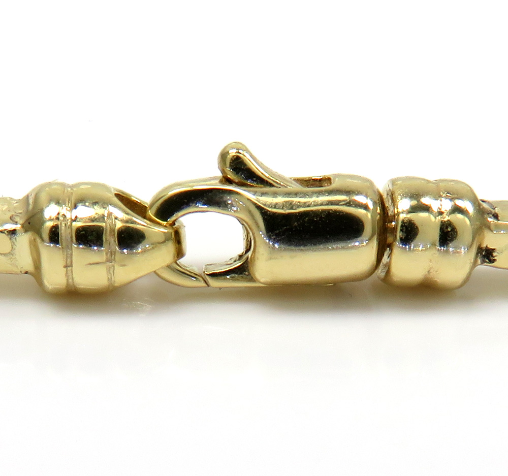 14k solid yellow gold franco chain 20-30 inch 2.3mm 
