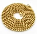 10k yellow gold hollow xl franco chain 20-40 inch 5mm