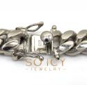 10k white gold solid xl miami chain 22-26 inch 10.5mm