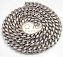 10k white gold solid xl miami chain 22-28 inch 12.1mm