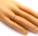 10k white gold single row white diamond band 0.38ct