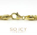 14k gold hollow box franco chain 20-30 inch 2.5mm