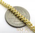 14k gold hollow box franco chain 20-34 inch 3.5mm