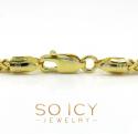 14k gold hollow box franco chain 18-30 inch 2mm