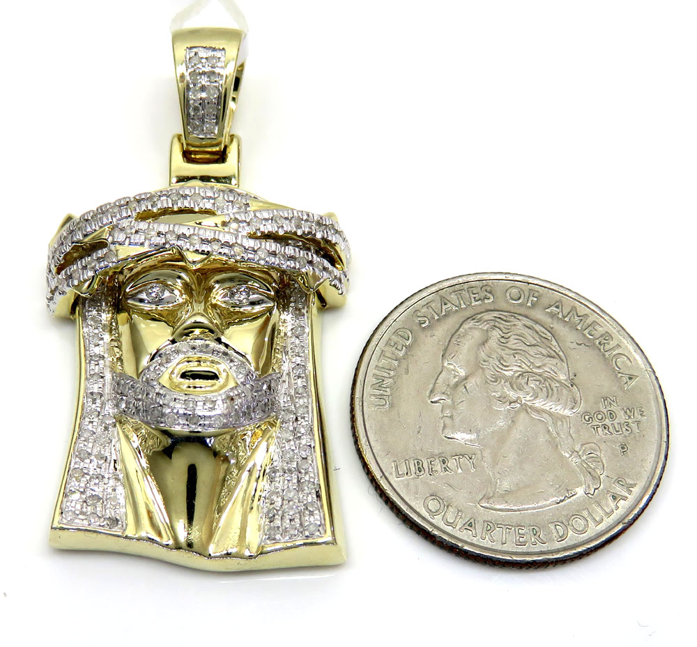 Diamond jesus piece Clearance