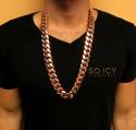 10k rose gold kilo miami chain 30 inch 22mm wide 