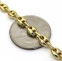 10k yellow gold puffed gucci chain 18-26 inch 6mm