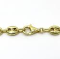 10k yellow gold puffed gucci chain 20-28 inch 7mm