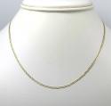 10k yellow gold two tone diamond cut mariner chain 16-24 inch 2mm 