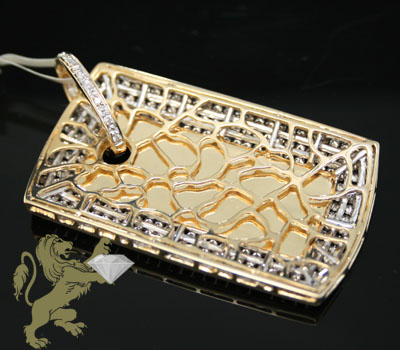 3.95ct 14k solid yellow gold 