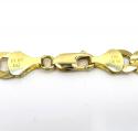14k yellow gold solid cuban link chain 20-30 inch 8.5mm