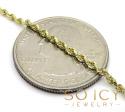 14k yellow gold skinny diamond cut rope chain 16-24 inch 1.50mm 