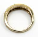10k yellow gold princess diamond wedding band ring 1.00ct