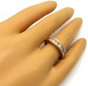 10k yellow gold princess diamond wedding band ring 1.00ct