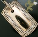 3.95ct 14k solid rose gold diamond 