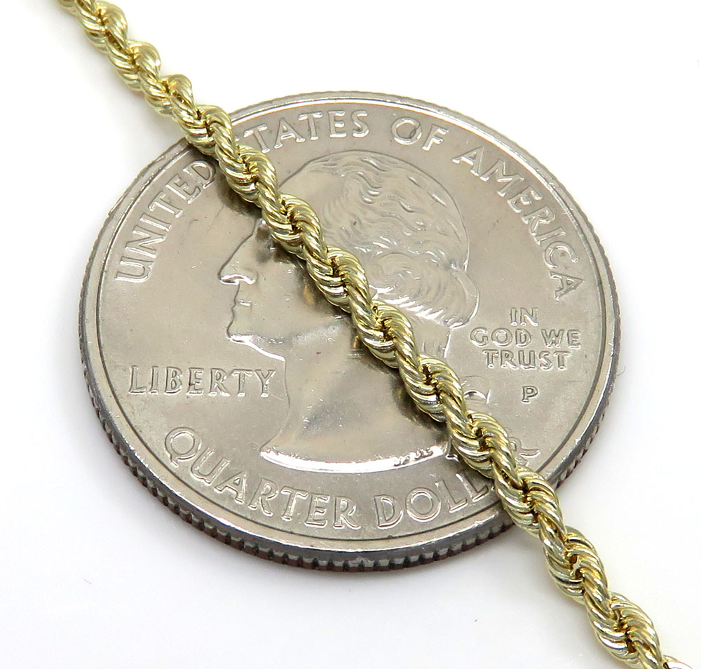 10k yellow gold small jesus pendant 18-24