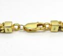 925 yellow sterling silver thick franco link chain 26-30 inch 5mm