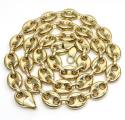 14k yellow gold gucci puff link chain 24-26 inches 11.50mm