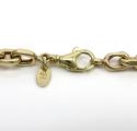 10k yellow gold hollow cable link chain 20-26 inch 6mm
