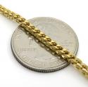 10k yellow gold polish eight sided franco 24 inch 2.6mm