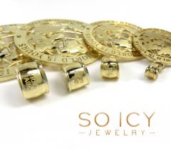 10k yellow gold small-xl the world is yours pendant