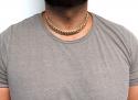 14k yellow gold solid miami link chain 18-26 inch 13.20mm