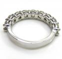 14k white gold 22 pointer half vs diamond eternity band 2.00ct