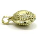 10k yellow gold mimi 3-d globe charm 