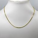 10k yellow gold semi hollow box link chain 20-24 inches 1.80mm 