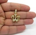 14k solid yellow gold vs diamond allah pendant 1.37ct