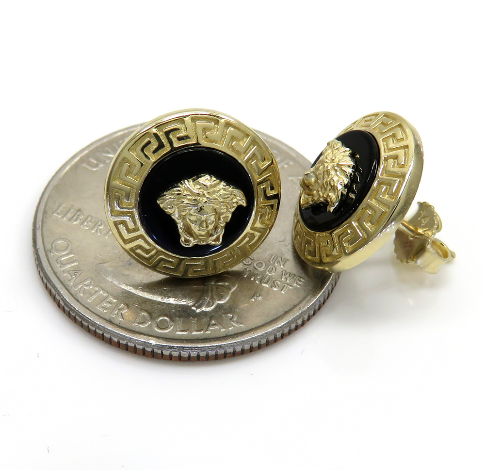 Medusa head earrings Clearance