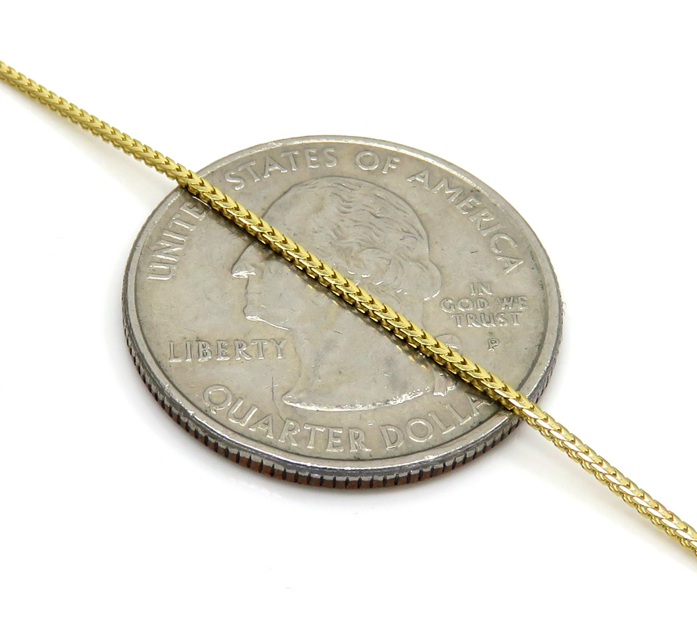 10k yellow gold small diamond ankh pendant 0.18 ct with 18-24