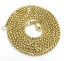14k yellow gold box link chain 18-24 inch 1.8mm
