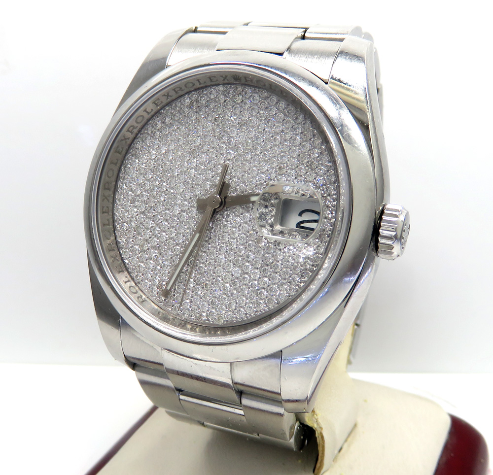 Custom made vs diamond rolex dial 2.00ct - Image 3