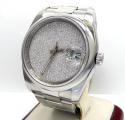 Custom made vs diamond rolex dial 2.00ct