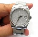 Custom made vs diamond rolex dial 2.00ct