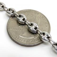 14k white gold gucci link chain 20-26 inches 5.10mm 