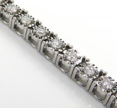 14k white gold 2.50 pointer diamond tennis bracelet 7 inch 1.50ct