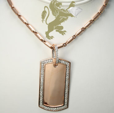 1.60ct 14k solid rose gold diamond