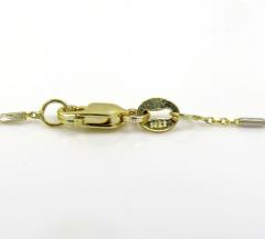 14k solid white yellow or rose gold octagon cylinder cable chain 16-20 inches 1mm