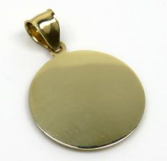 14k yellow gold mini-medium picture pendant 